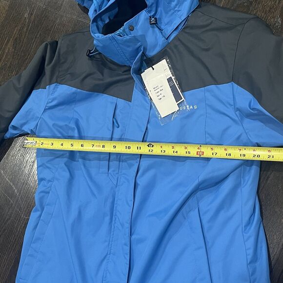 Venustas Coat Women's Medium 3 in 1 Blue Heated Jacket Battery Pack Case - Picture 7 of 8